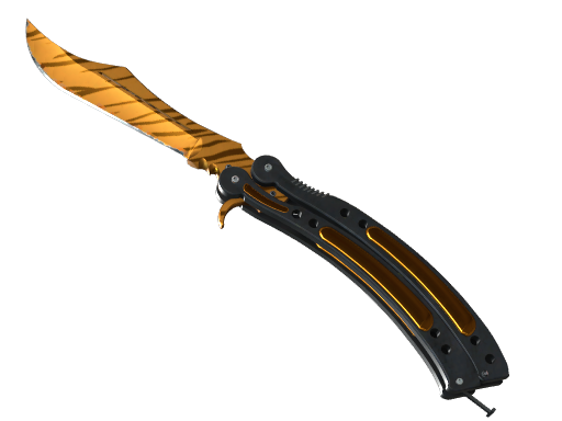 ★ Butterfly Knife | Tiger Tooth (Factory New)